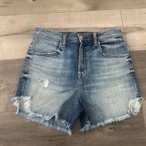 Jbrand high rise shorts
